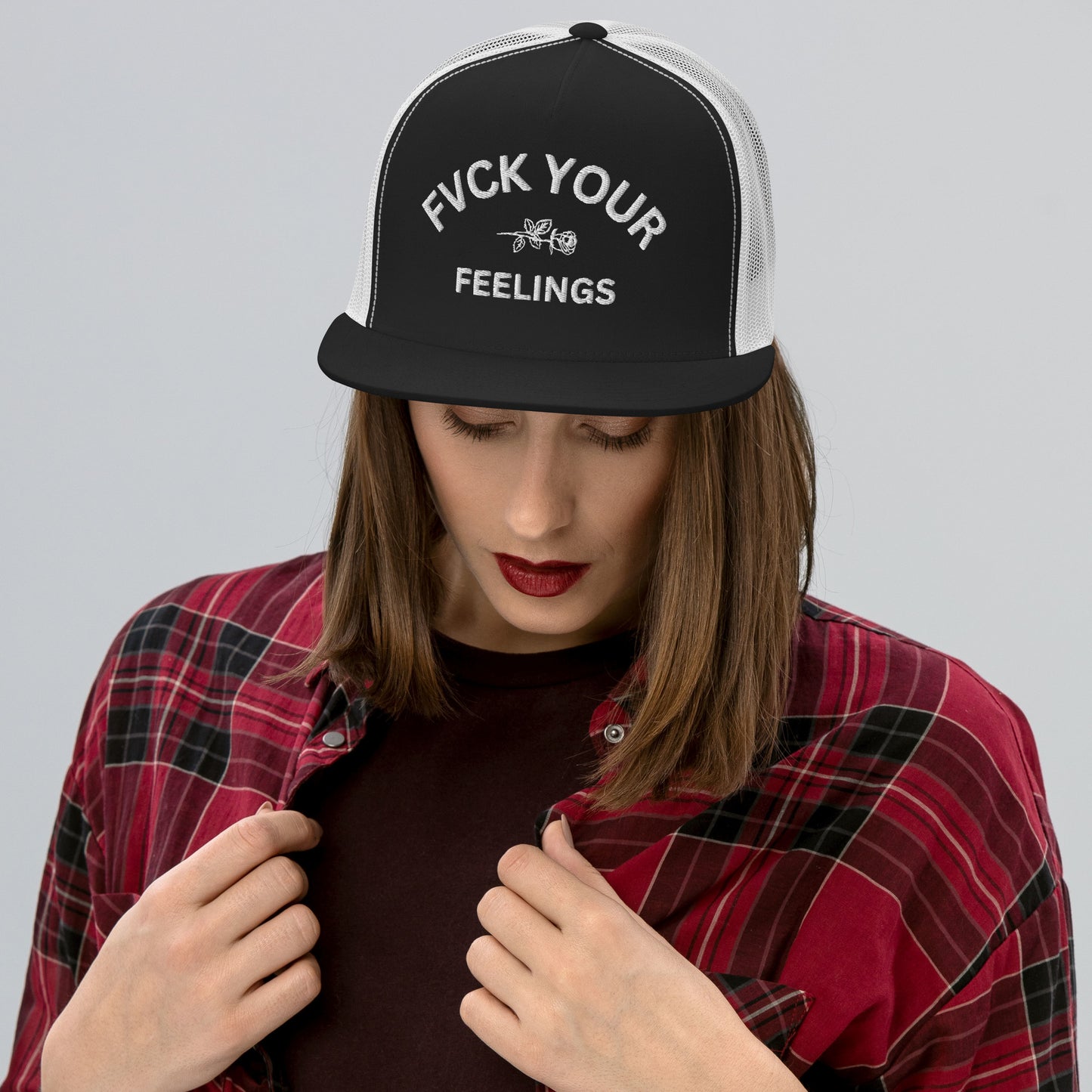 FVCK YOUR FEELINGS Trucker Cap