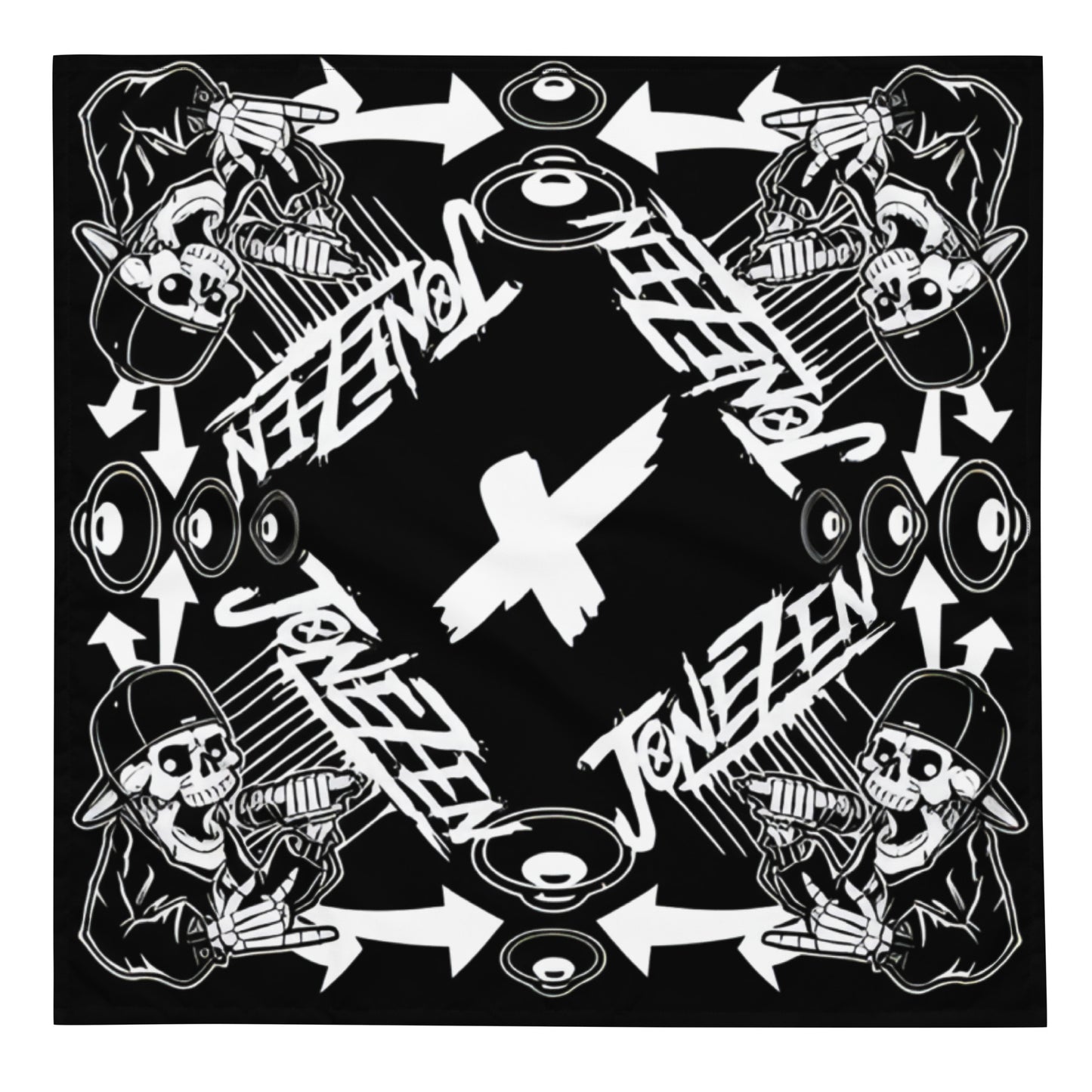 JONEZEN DEAD ROCKER BANDANA