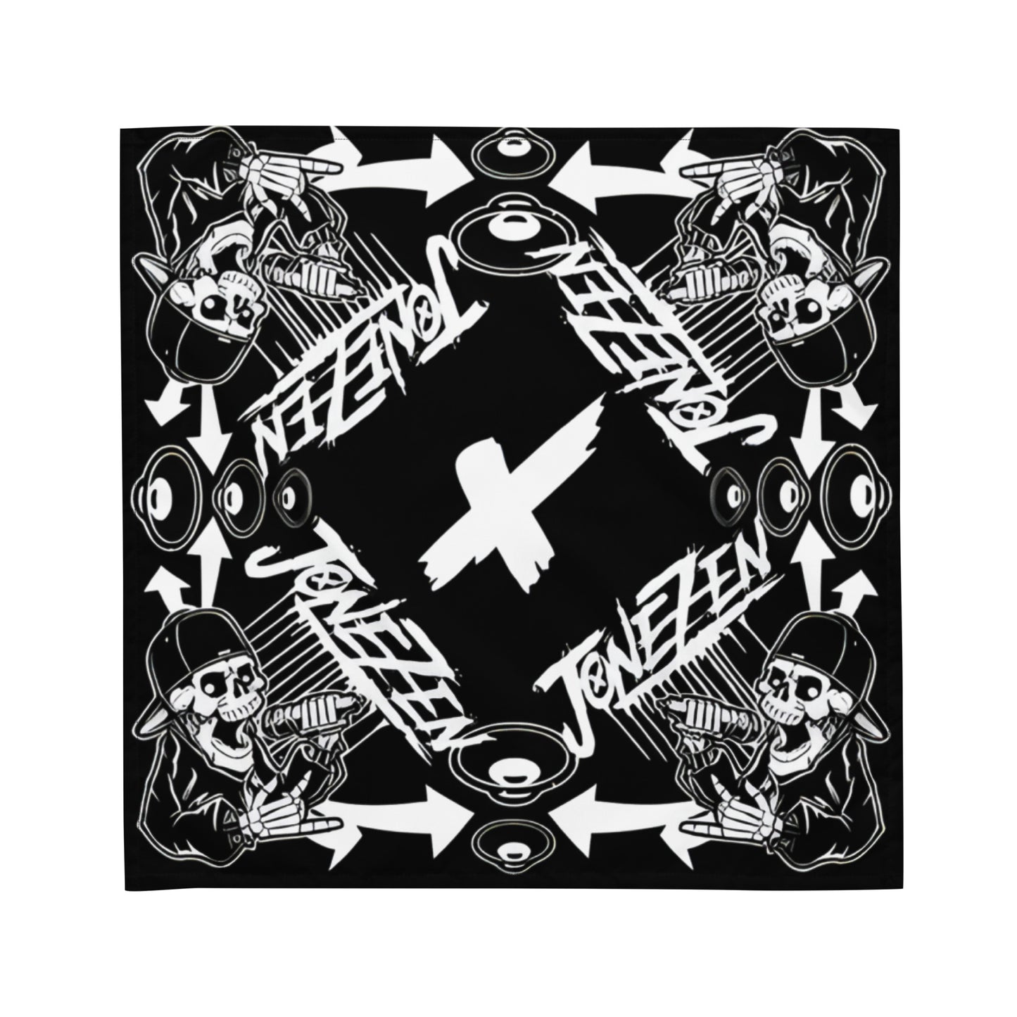 JONEZEN DEAD ROCKER BANDANA